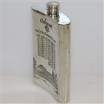 Oakmont Country Club Sheffield England Pewter Flask with Funnel & Original Box