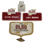 Deane Bemans The RJR Championship Name Badge, Money Clip, Pinback, Crest, etc