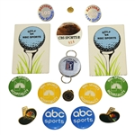 Deane Bemans ABC Sports, CBS Sports, & NBC Sports Miscellaneous Badges, Buttons, & Pins