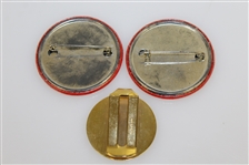 Deane Beman's Mexico Open Tournament Badges(x2) & Money Clip