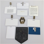 Deane Beman's World Cup Golf VIP, Federation Guest, Clubhouse, & Media Badges with Money Clip & Patch