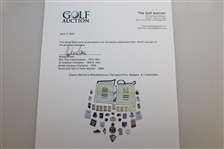 Deane Beman's Miscellaneous Olympics Pins, Badges, & Credentials