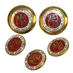 Deane Bemans Atlanta Golf Classic Undated Jacket Buttons