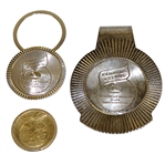 Deane Bemans Florida Citrus Invitational Golf Tournament Ballmarker, Money Clip, & Ring