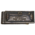 Deane Bemans 1960s Eisenhower Trophy Palm Springs Golf Classic Sterling Silver Money Clip