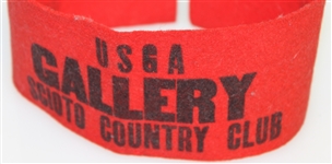 1926 US Open at Scioto Country Club USGA Armband - Bobby Jones Victory!