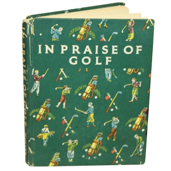 1950 In Praise of Golf - An Anthology for all Lovers of the Game Book by Evans & Scott