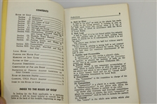 1959 USGA The Rules of Golf Booklet