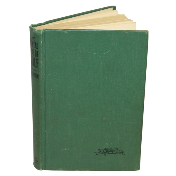 1947 The Mental Side of Golf Golf Book by Kenneth Thompson