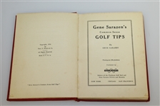 1924 'Gene Sarazen's Common Sense Golf Tips' Book Golf Book by Gene Sarazen
