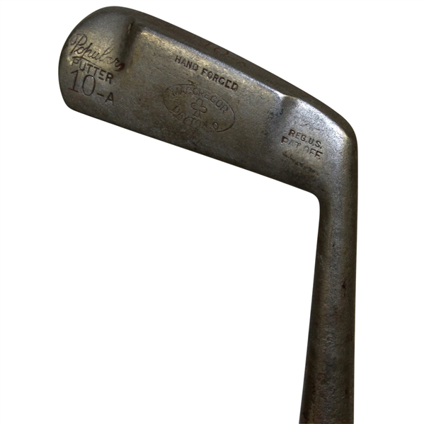 1915 MacGregor Hand Forged Popular Putter 10-A - Shaft Stamp