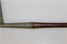 1915 MacGregor Hand Forged Popular Putter 10-A - Shaft Stamp