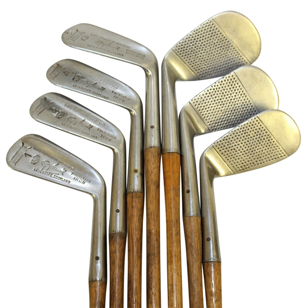 1920 George Nicoll Precision Irons owned by David Scott Chisholm - Full Set