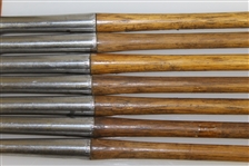 1920 George Nicoll Precision Irons owned by David Scott Chisholm - Full Set