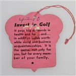1939 Masters Sunday Final Round Ticket #98 - Seldom Seen Ticket Adverse Weather!</