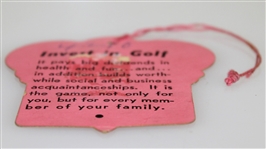 1939 Masters Sunday Final Round Ticket #98 - Seldom Seen Ticket Adverse Weather!</