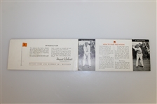 'How to Play Golf - Swinging Thru' Pamphlet by Craig Wood - Buffalo, NY