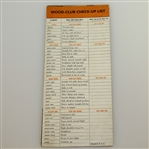 'How to Play Golf - Swinging Thru' Pamphlet by Craig Wood - Buffalo, NY