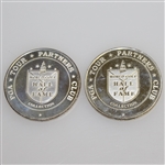 Payne Stewart & Gary Player Hall of Fame Commemorative Golf Coin Medals