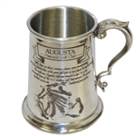 Augusta National Golf Club Pewter Golf Tankard - Made in England