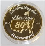 2016 Masters Tournament Ltd. Ed. Commemorative Magnolia Lane Coin #184/350 in Case