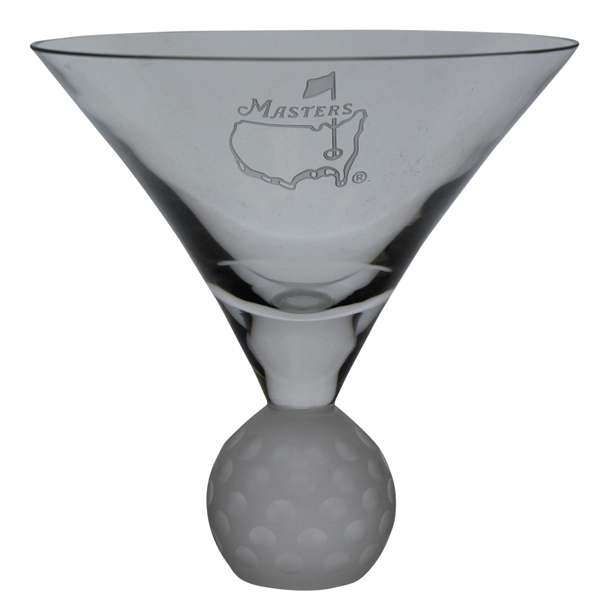 Masters Tournament Fairway Cosmopolitan 7oz. Martini Glass - Unique Item