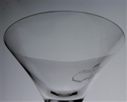 Masters Tournament Fairway Cosmopolitan 7oz. Martini Glass - Unique Item
