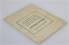 Pine Valley Golf Club Unused 1930's Scorecard with Stymie Gauge