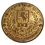 1941 British War Relief Society National Golf Tournament Ball Marker - June 14