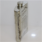 River Crest Country Club English Pewter Golf Flask