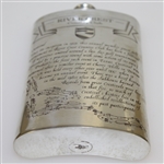 River Crest Country Club English Pewter Golf Flask