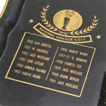 Vintage 1950-1961 Metal National Amateur Golf Champions Tip Tray - Nicklaus, Palmer, others