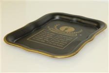 Vintage 1950-1961 Metal National Amateur Golf Champions Tip Tray - Nicklaus, Palmer, others