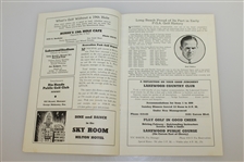 1943 Southern California PGA Championship Golf Program with Two Tickets