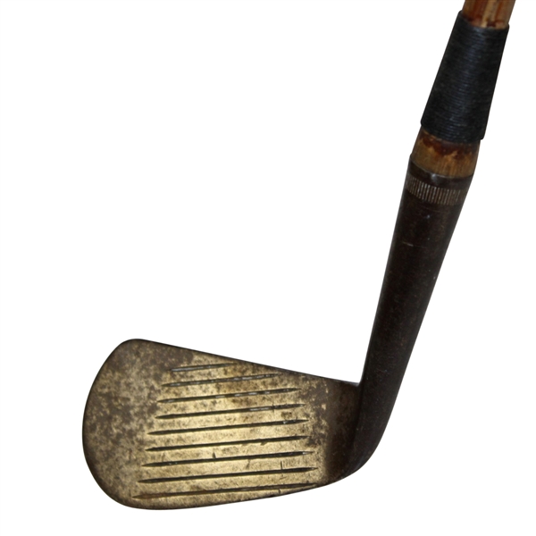 Spalding Kro-Flite 4 Iron with Bamboo Shaft - Patd Nov. 18. 1919 Shaft Stamp