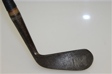 Spalding Kro-Flite 4 Iron with Bamboo Shaft - Pat'd Nov. 18. 1919 Shaft Stamp