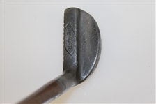 Vintage Hendrie GRS 'Waffle Face' Putter