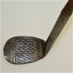 Anderson Anstruther Concave Face Niblick with H.H. Hutchison Stamp
