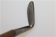 Anderson Anstruther Concave Face Niblick with H.H. Hutchison Stamp
