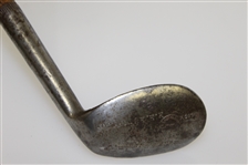 Anderson Anstruther Concave Face Niblick with H.H. Hutchison Stamp