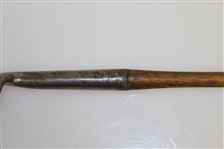 Anderson Anstruther Concave Face Niblick with H.H. Hutchison Stamp