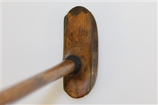 MacGregor Mallet Putter Screw Face Insert - Pat Pend. 1919 - W.W. Head Stamp