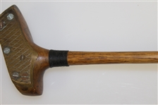 MacGregor Mallet Putter Screw Face Insert - Pat Pend. 1919 - W.W. Head Stamp