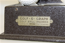 Circa 1920's Golf-O-Graph Golf Ball Marker - Serial #1370 - Excellent Condition