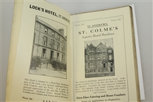 1933 'How to Play the Old Course St. Andrews and All About It' Booklet by J. & G. Innes - Scarce