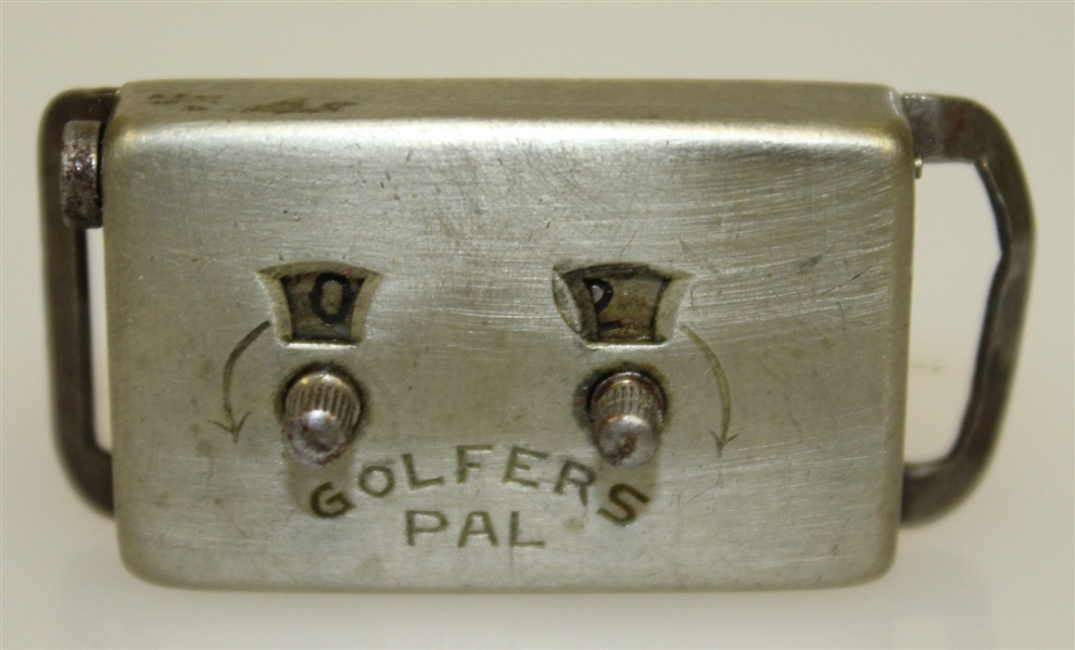 Hand Held Golfer's Pal Stroke Counter - Pat. Applied For - Elgin, Ill.