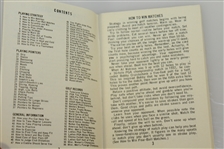 1969 Masters Tournament Cadillac Sponsored Telecast Golf Guide Booklet