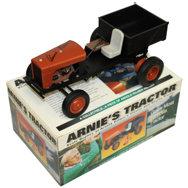 Arnold Palmer Signed Arnies Tractor in Original Box JSA ALOA