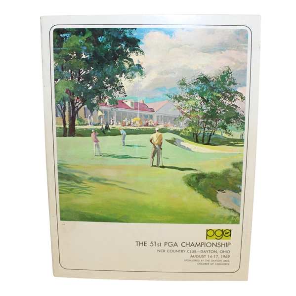1969 PGA Championship at NCR Program - Ray Floyd Win