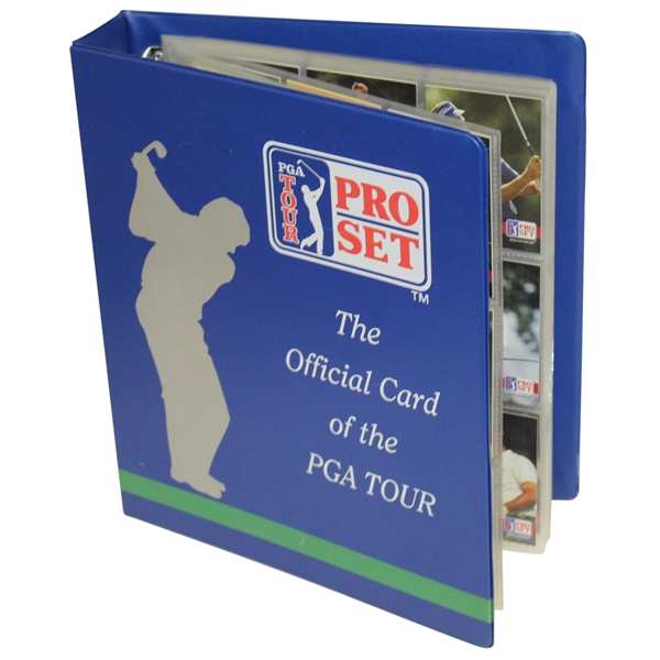1992 Pro-Set Golf Card Complete Set in Original Binder